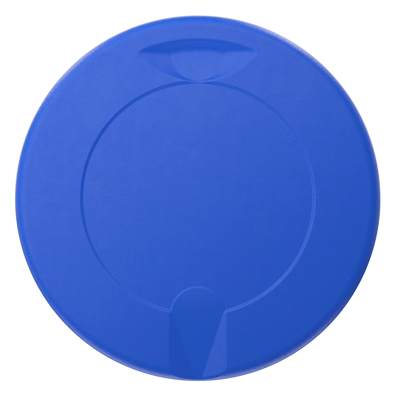 Пластиковая бочка CT 227 л синяя с металлическим обручем Open Top