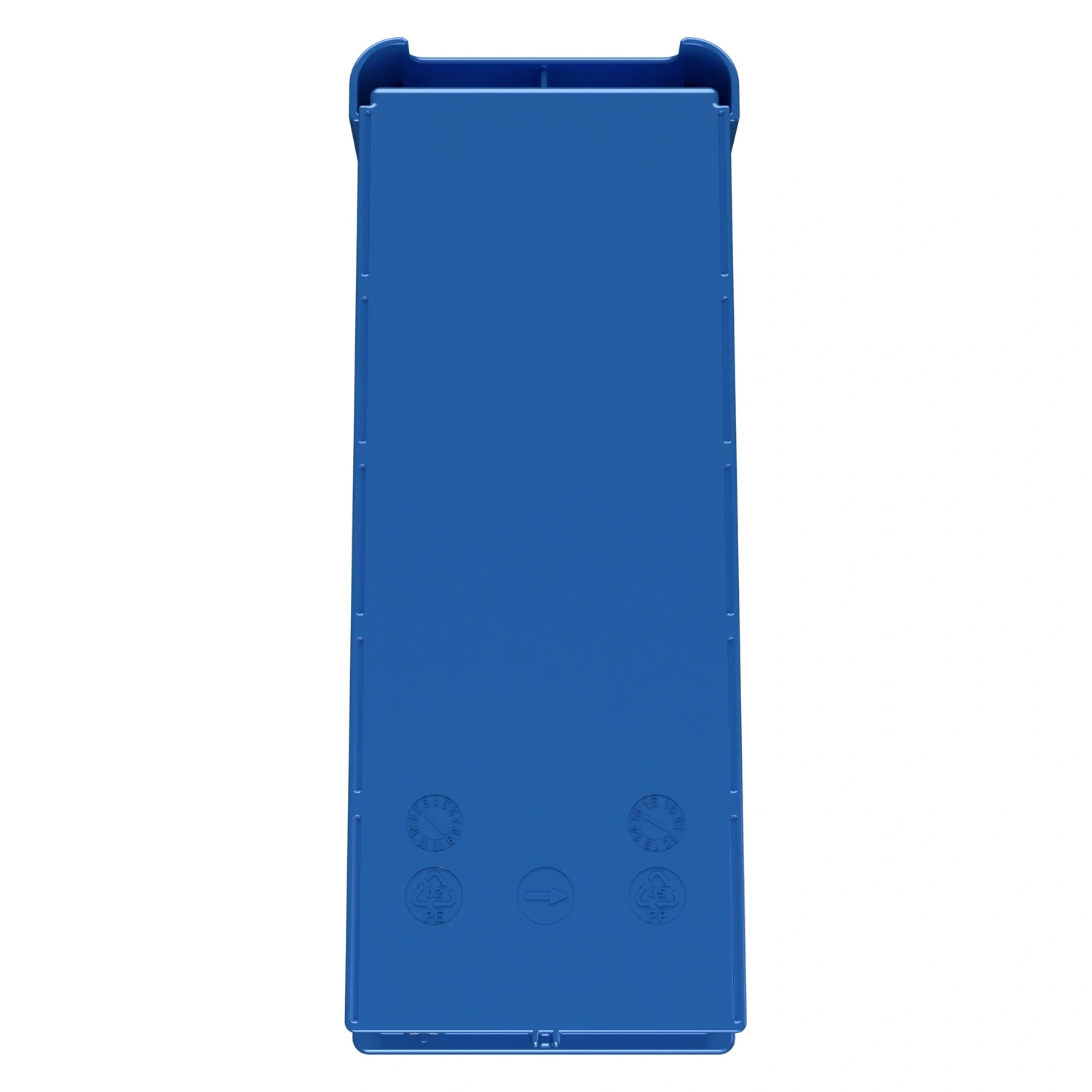 Полочный контейнер SK-3109 300х117х90 мм iPlast голубой с 1 поперечной перегородкой Полочный контейнер SK-3109 300х117х90 мм iPlast голубой с 1 поперечной перегородкой