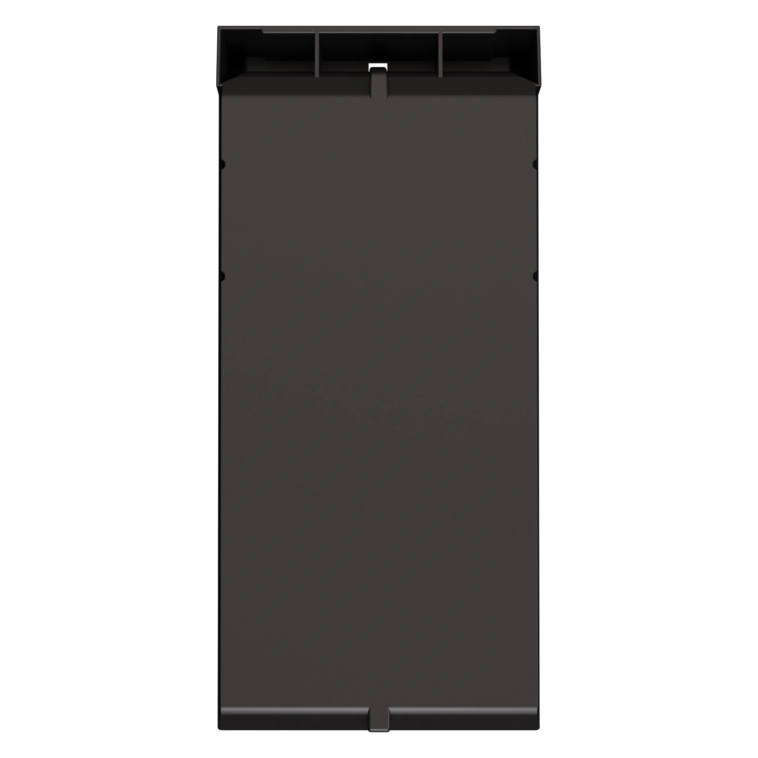 Складской лоток Logic Store 500х225х150 мм iPlast чёрный ЭКО с отверстиями для перегородок N1 (12.405.1)
