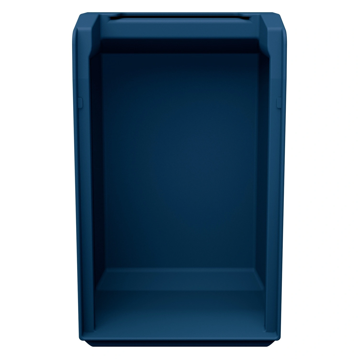 Складской лоток Logic Store 165х100х75 мм iPlast синий индиго с наклейкой 50х70 мм сбоку