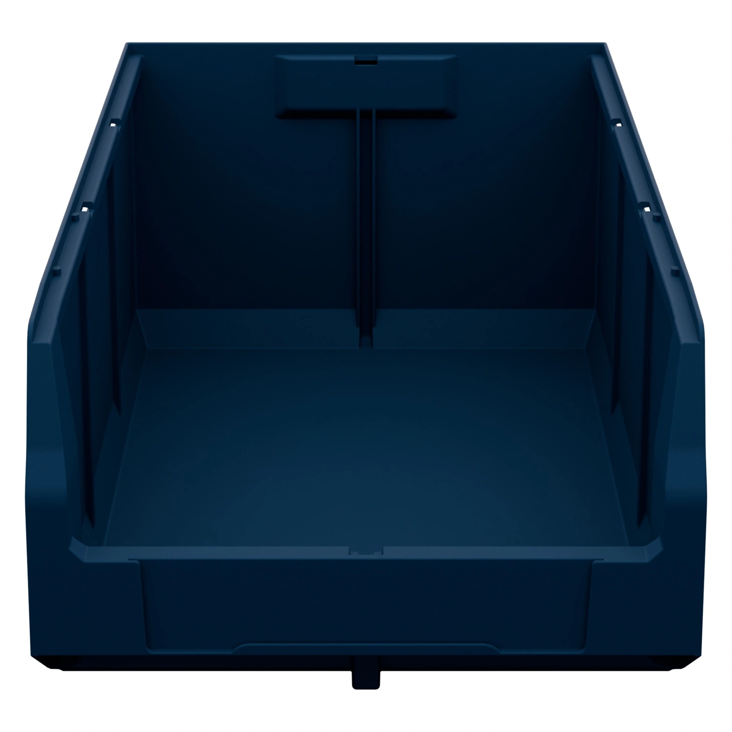 Складской лоток Logic Store 500x300x200 мм iPlast синий индиго с отверстиями для перегородок