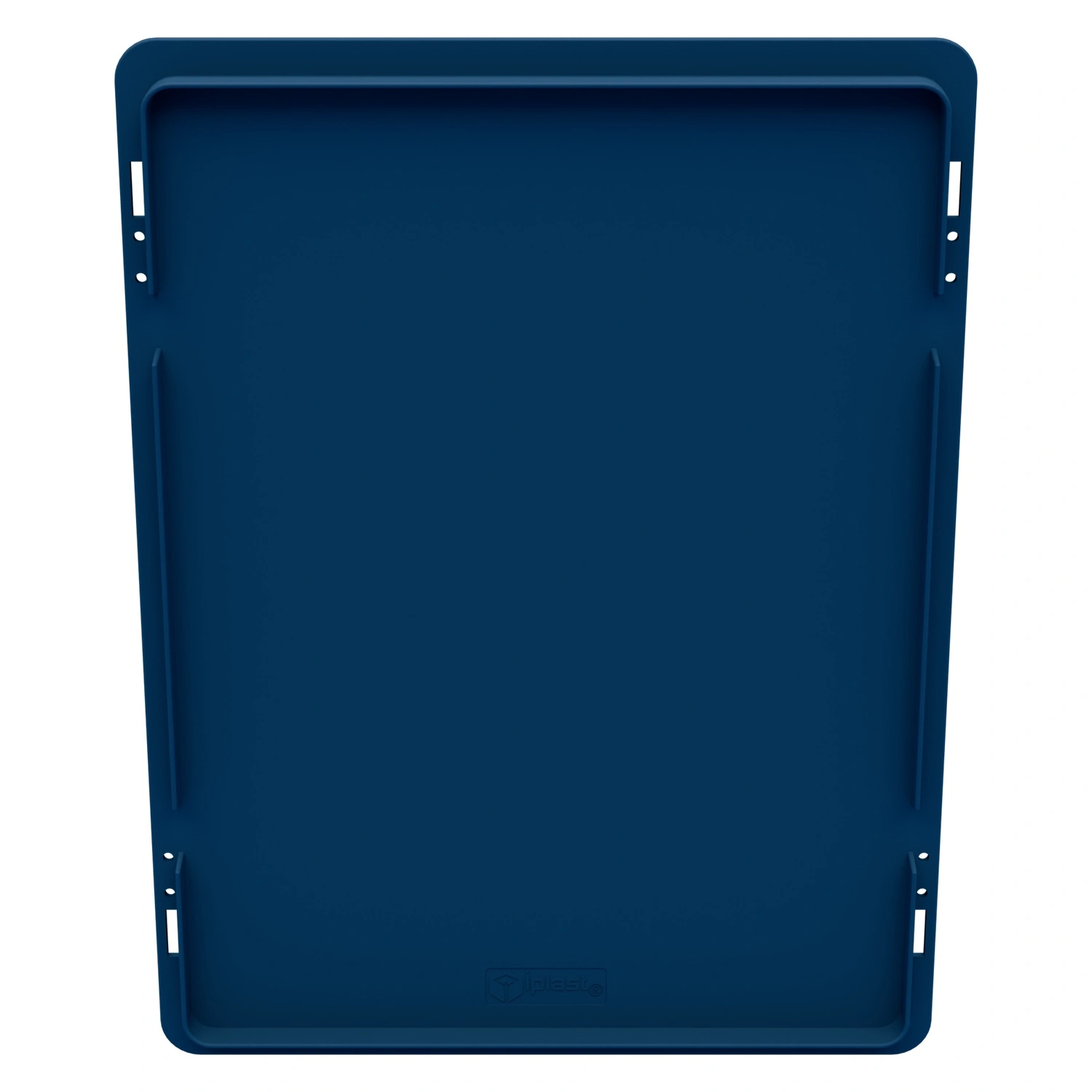 Крышка пластиковая 400х300 мм iPlast синяя для ящиков KLT-4315, 4329, 4147,4280 EC-4322