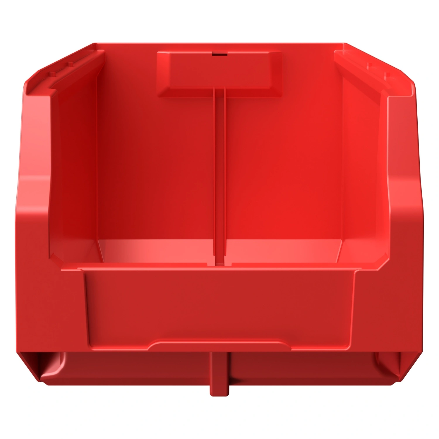 Складской лоток Logic Store 350x225x200 мм iPlast красный с отверстиями для продольной перегородки Складской лоток Logic Store 350x225x200 мм iPlast красный с отверстиями для продольной перегородки
