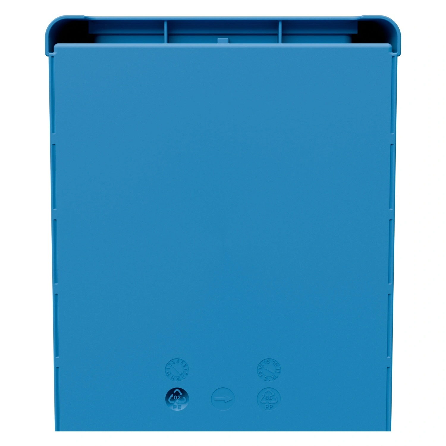 Полочный контейнер SK-3214 300х235х140 мм iPlast голубой с 1 поперечной перегородкой