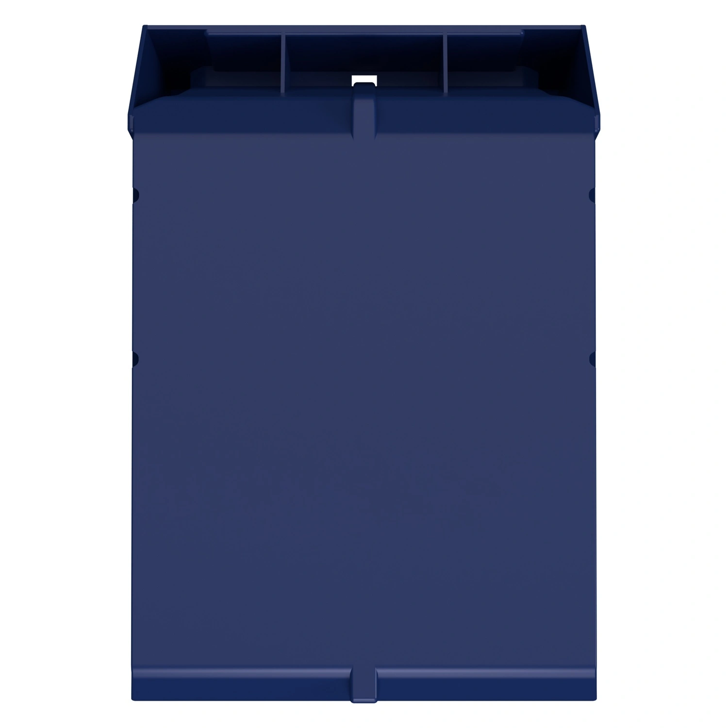 Складской лоток Logic Store 350x225x200 мм iPlast синий индиго с отверстиями для продольной перегородки