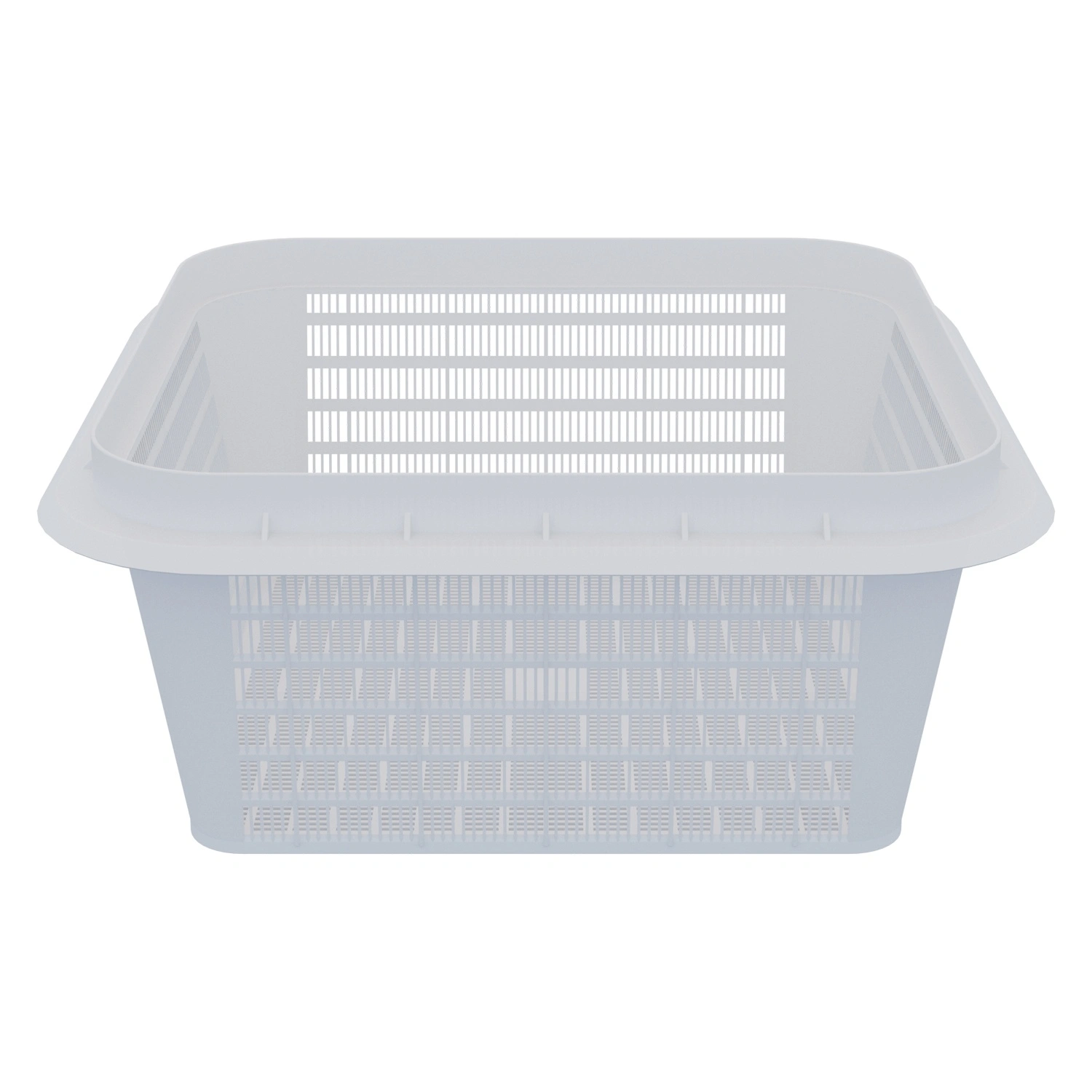 Контейнер сетчатый 348x348x145 мм iPlast белый для куботейнера