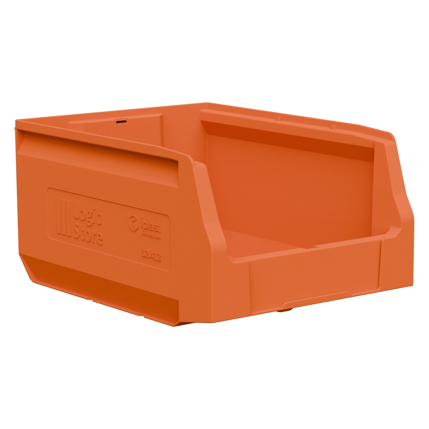 Складской лоток Logic Store 300x225x150 мм iPlast оранжевый
