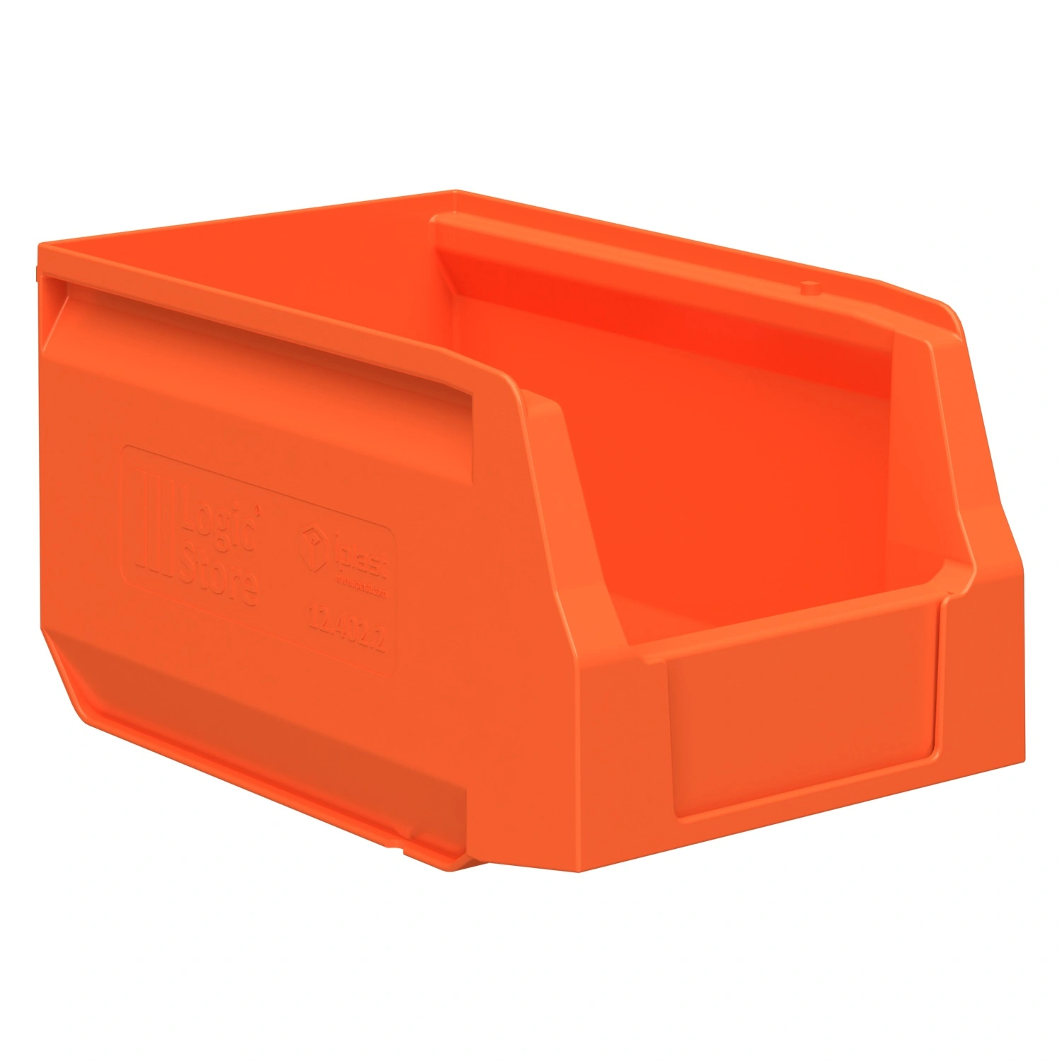 Складской лоток Logic Store 250x150x130 мм iPlast оранжевый