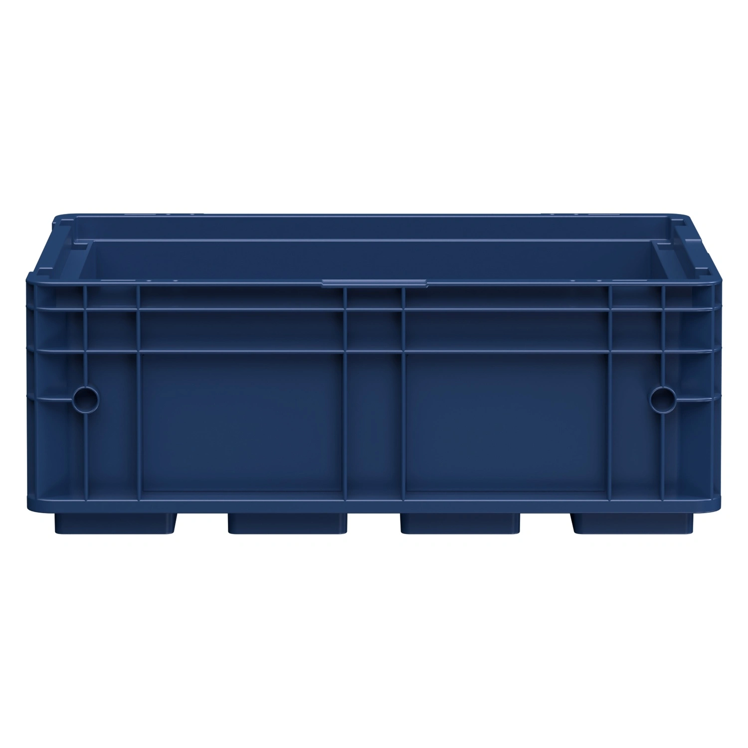 Ящик R-KLT 4315 396х297х147,5 мм iPlast синий индиго с усиленным дном Ящик R-KLT 4315 396х297х147,5 мм iPlast синий индиго с усиленным дном