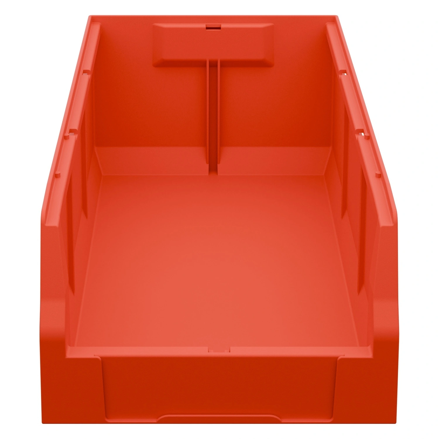 Складской лоток Logic Store 500х225х150 мм iPlast красный с отверстиями для перегородок N1 (12.405.1)