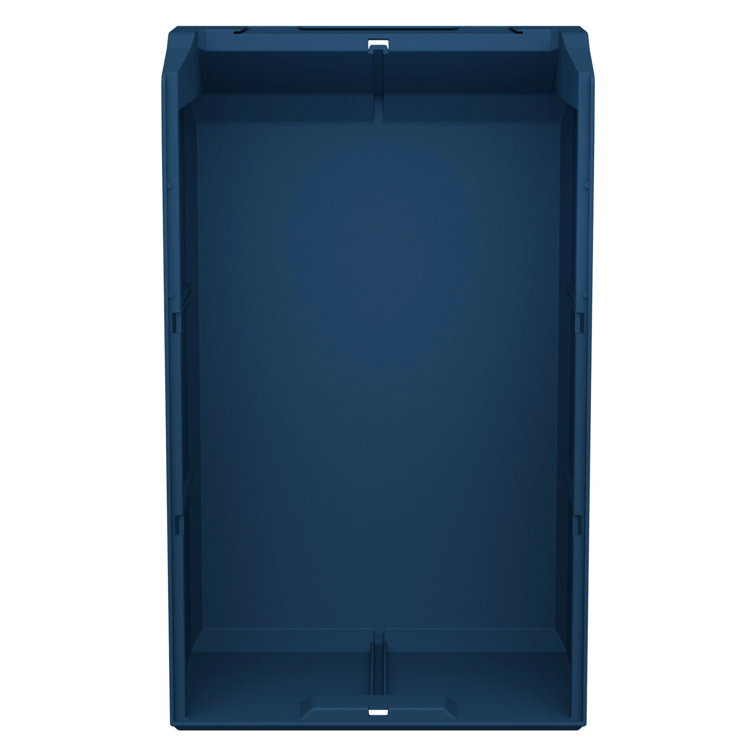 Складской лоток Logic Store 500х300х200 мм iPlast синий с отверстиями для перегородок 