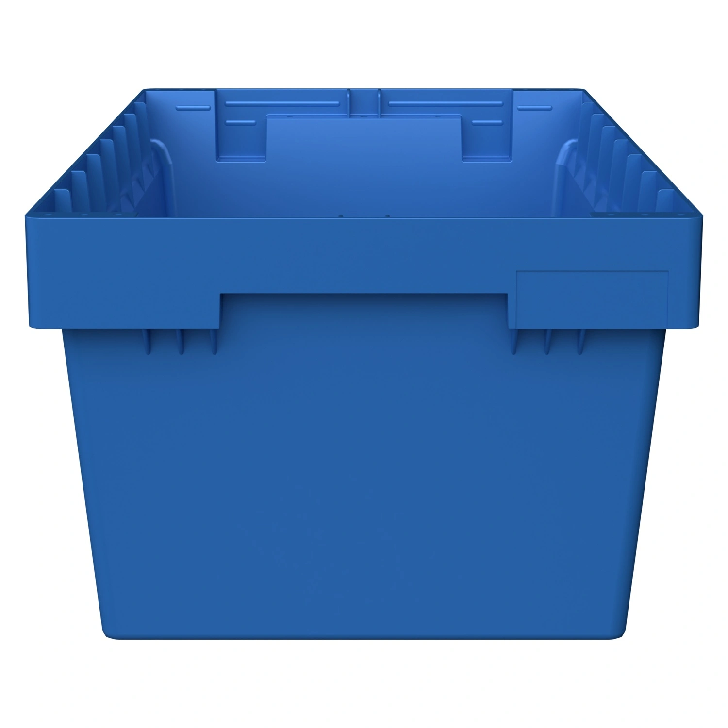 Вкладываемый контейнер INSTORE KV-5321 490x300x210 мм iPlast голубой со сплошным дном