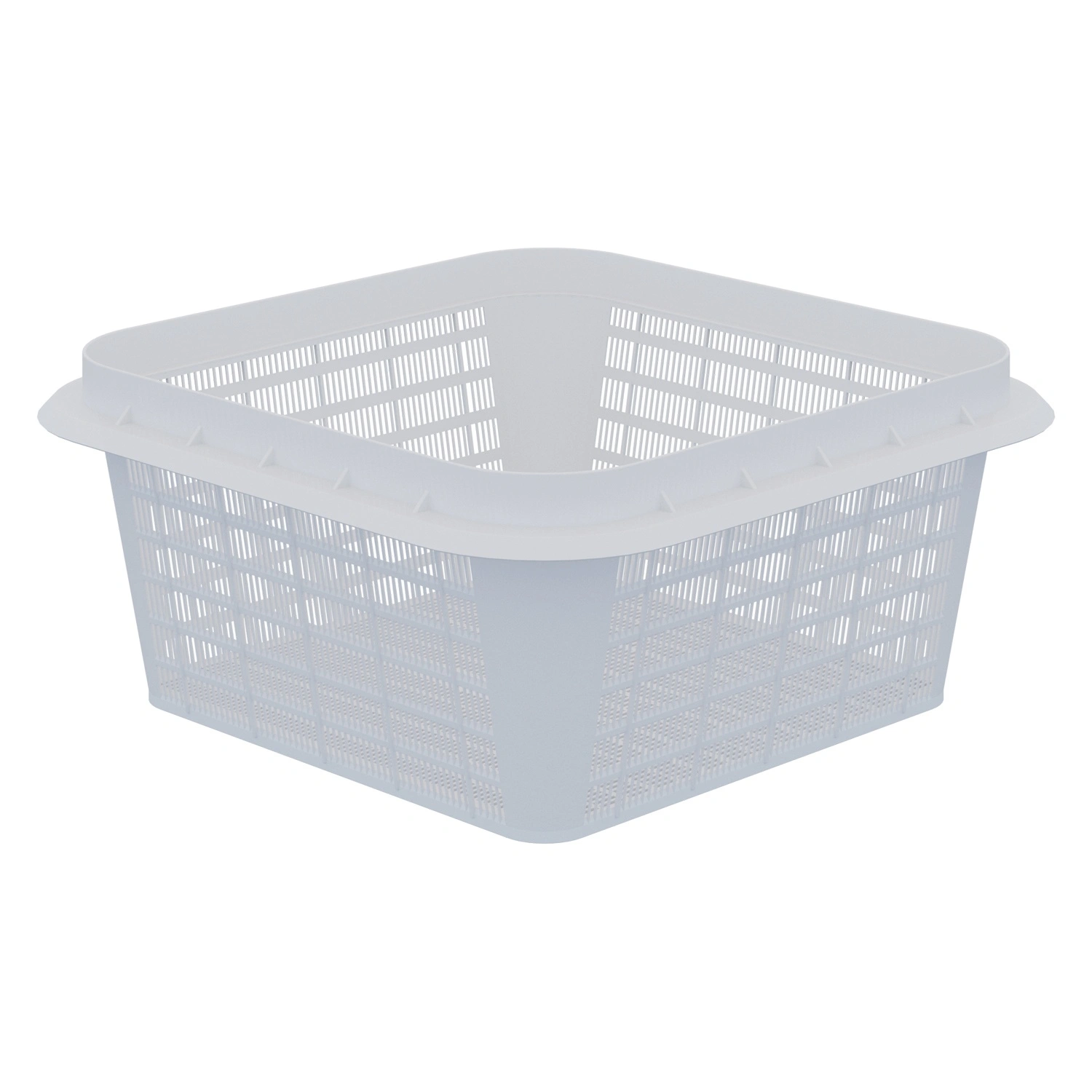 Контейнер сетчатый 340x340x145 мм iPlast белый для куботейнера