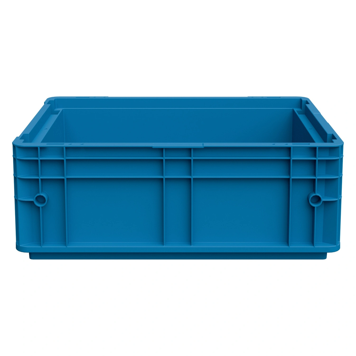 Ящик RL-KLT 4147 396х297х147,5 мм iPlast голубой с дренажными отверстиями в дне