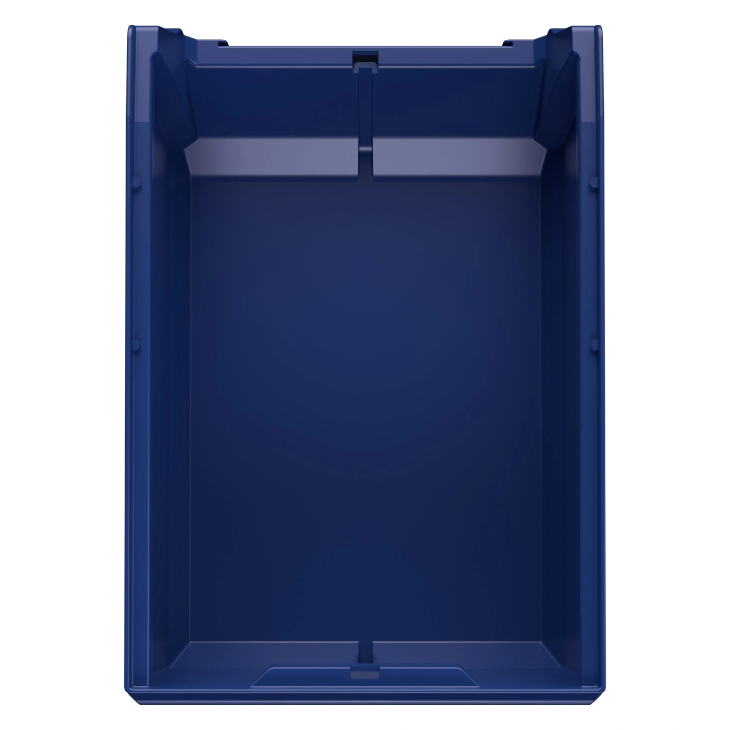 Складской лоток Logic Store 350x225x150 мм iPlast синий индиго с отверстиями для продольной перегородки