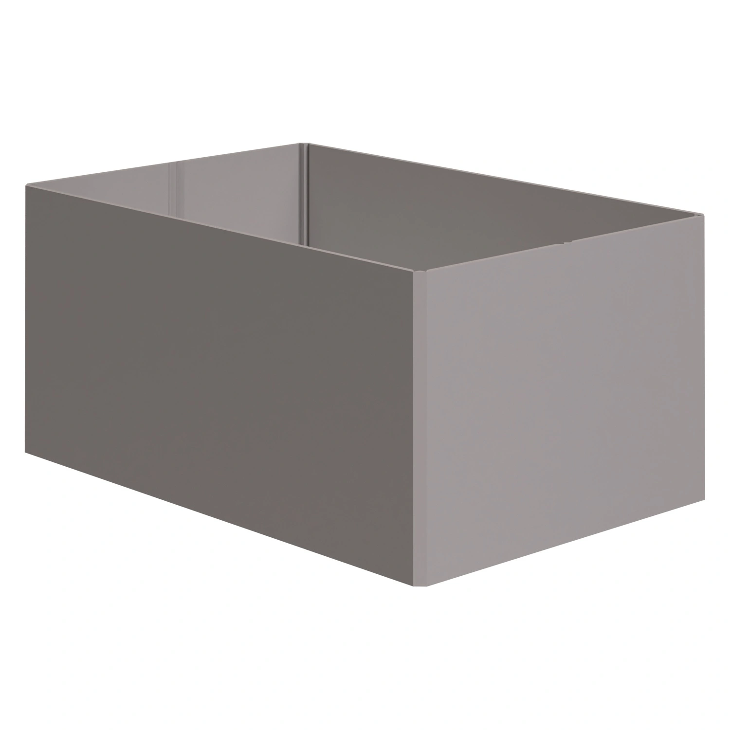 Стенка контейнера СПП 1190x790x550 мм iPlast PolyBox серая