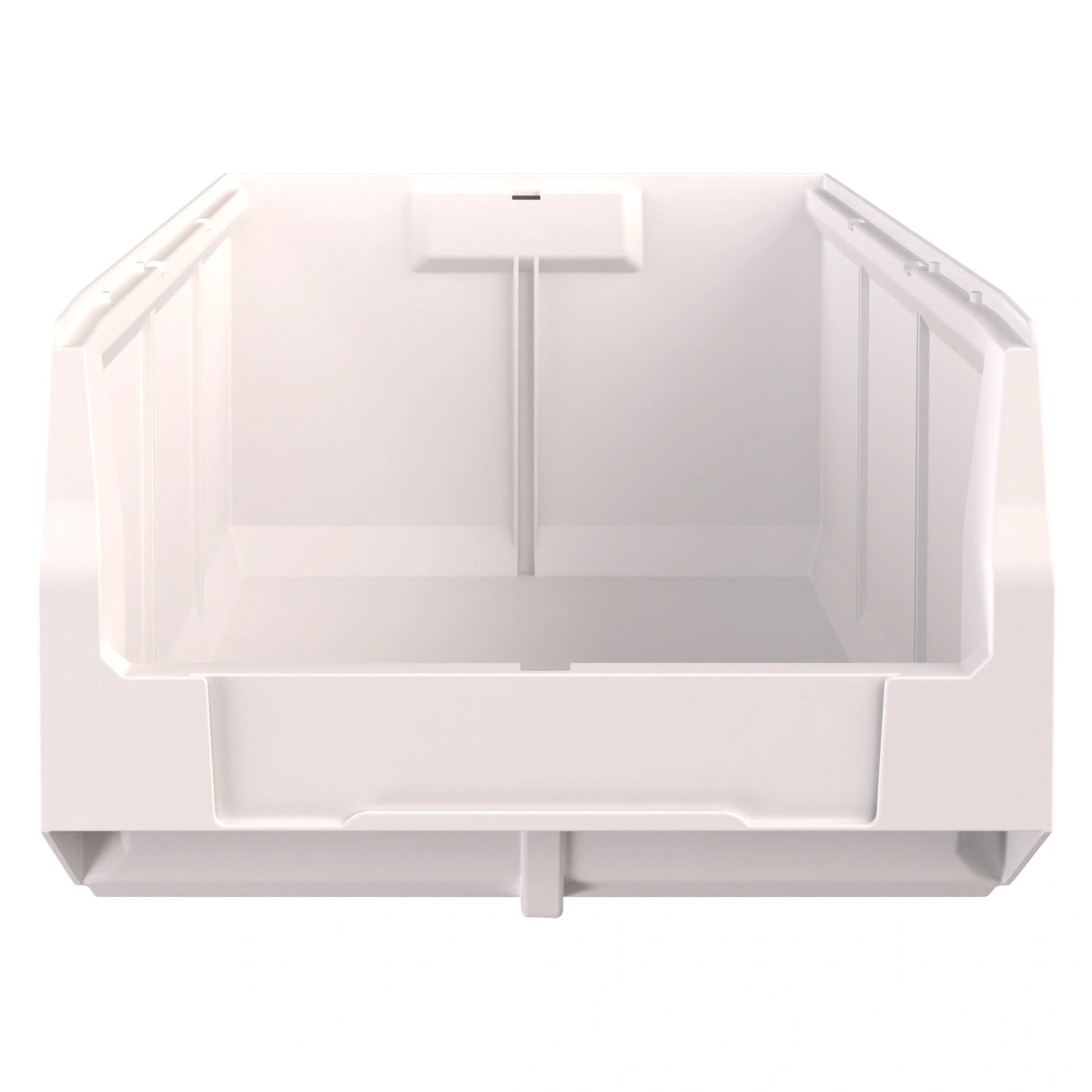 Складской лоток Logic Store 500x300x200 мм iPlast белый с отверстиями для перегородок Складской лоток Logic Store 500x300x200 мм iPlast белый с отверстиями для перегородок