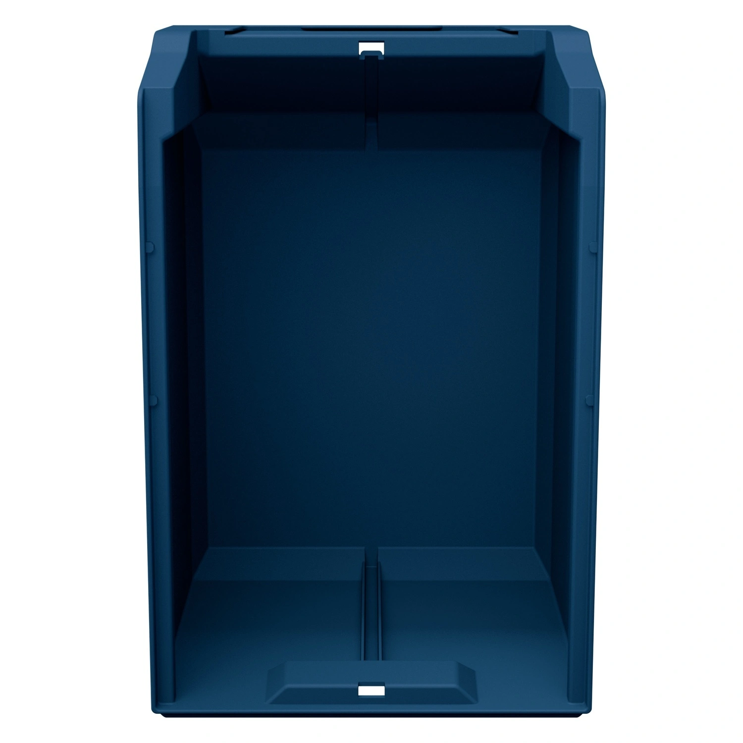 Складской лоток Logic Store 350x225x200 мм iPlast синий индиго с отверстиями для продольной перегородки