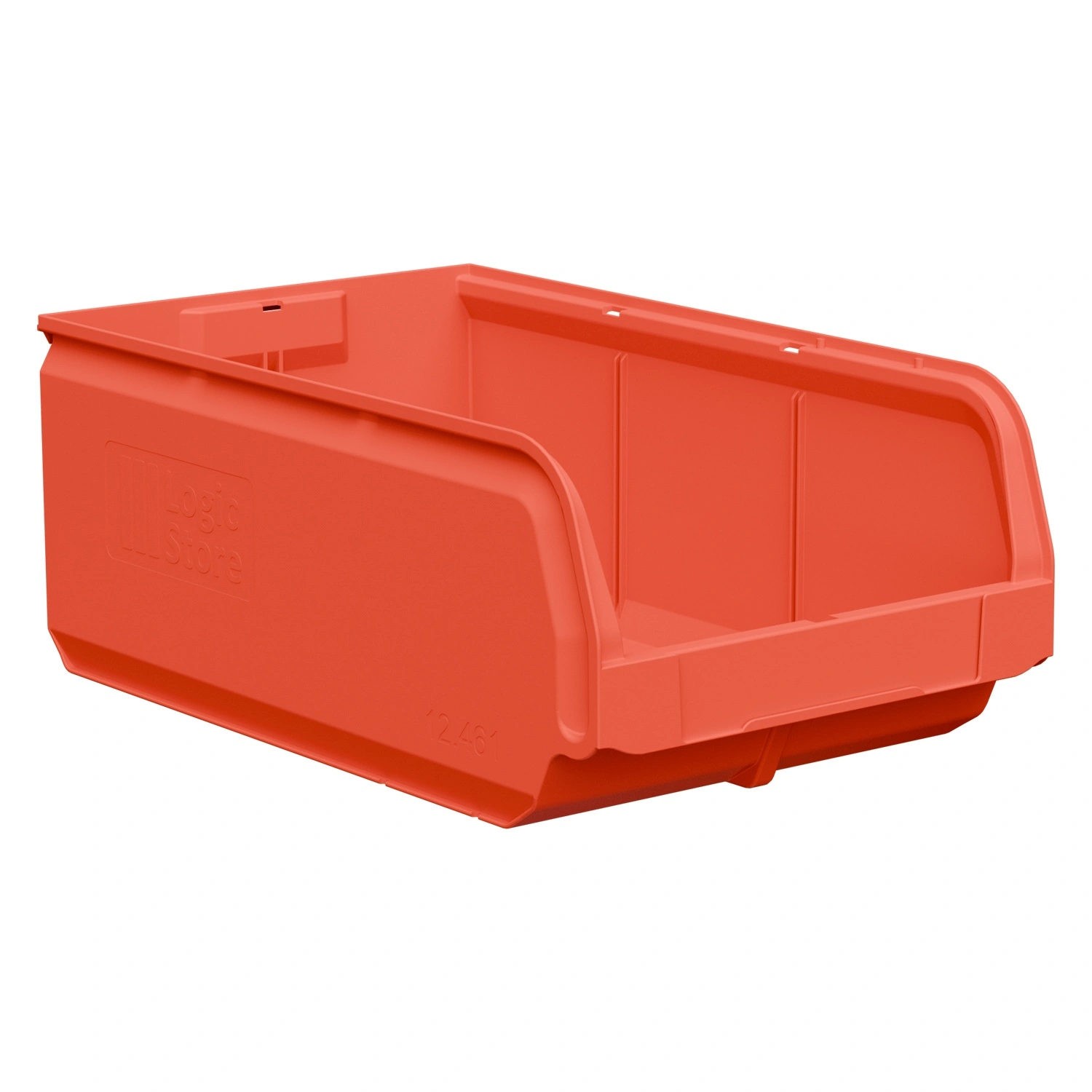 Складской лоток Logic Store 500х300х200 мм iPlast красный NEW (12.461)