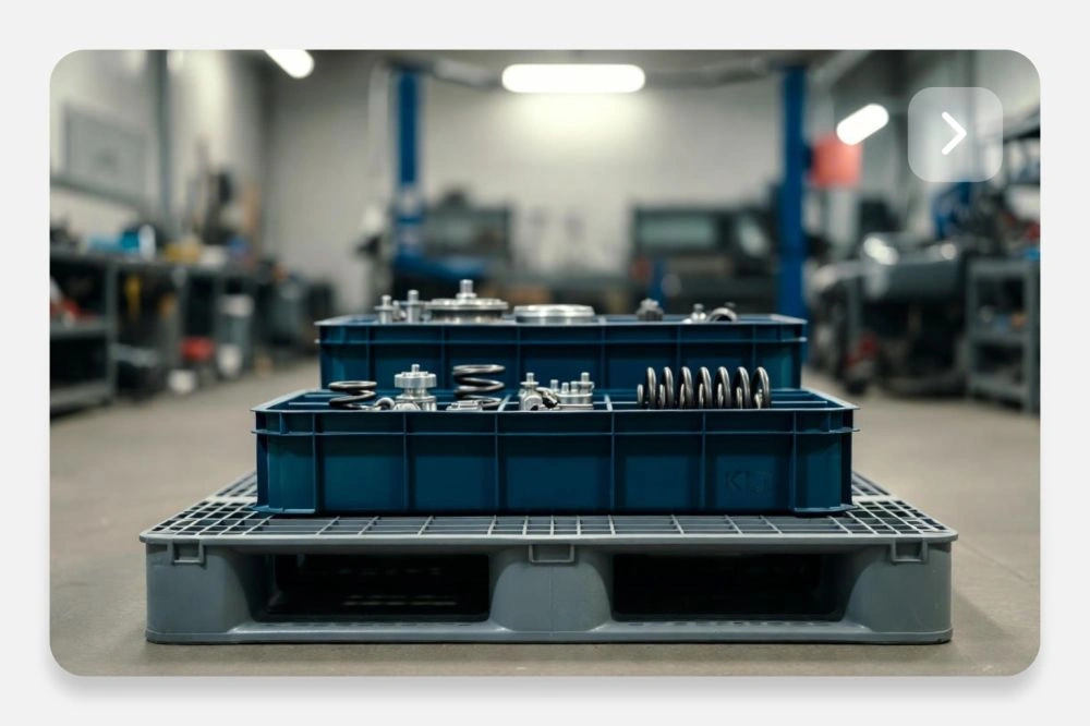 Эффективные решения для автомобильной промышленности: контейнеры KLТ