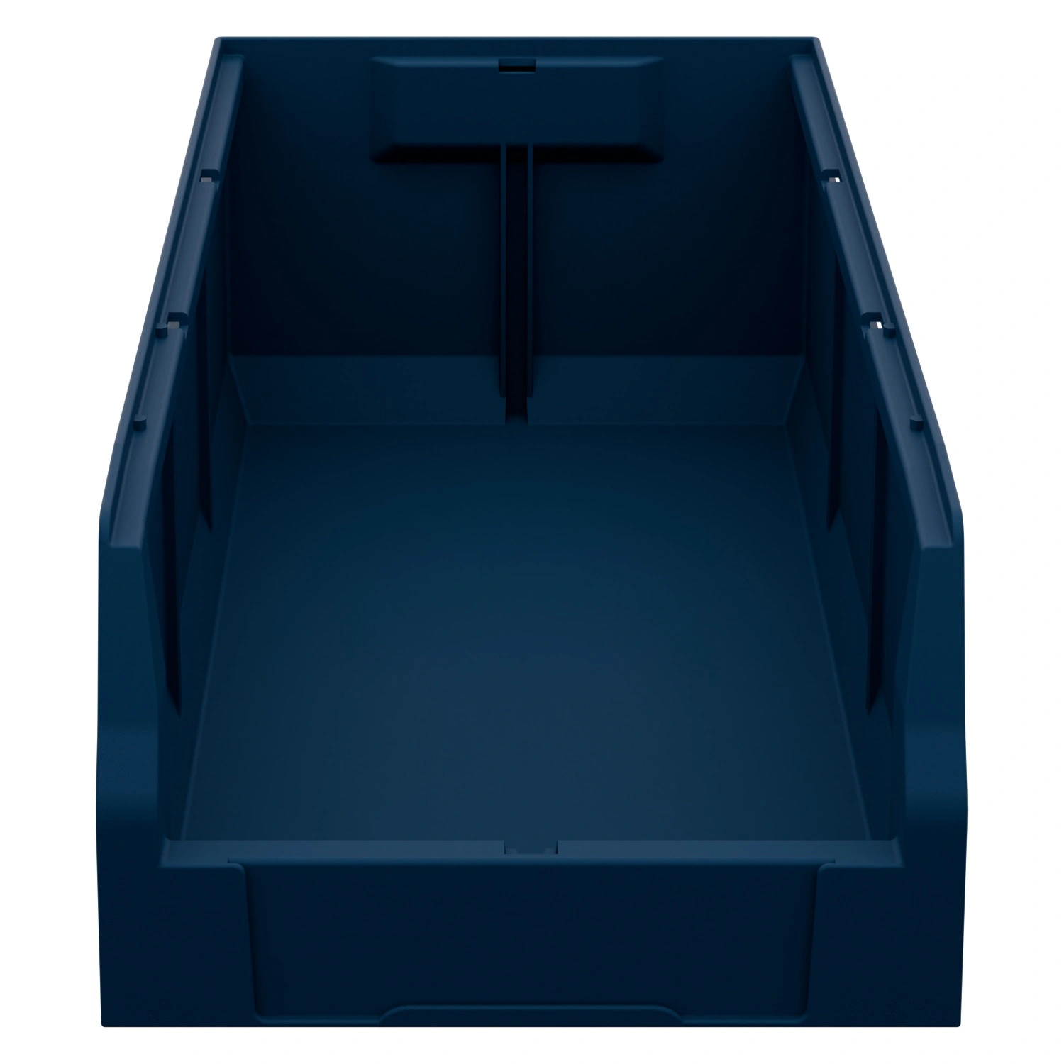 Складской лоток Logic Store 500х225х150 мм iPlast синий индиго с отверстиями для перегородок N1 (12.405.1)