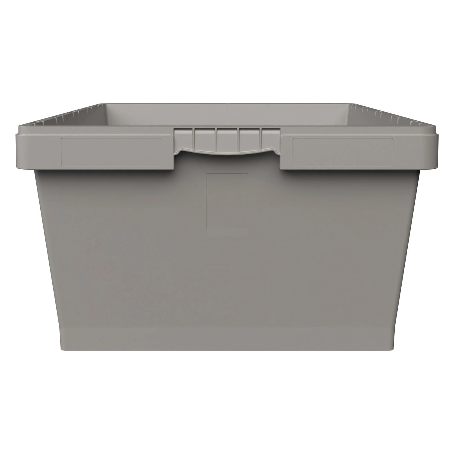 Вкладываемый контейнер INSTORE KVR-8634 800x600x340 мм iPlast светло-серый с усиленным дном Вкладываемый контейнер INSTORE KVR-8634 800x600x340 мм iPlast светло-серый с усиленным дном