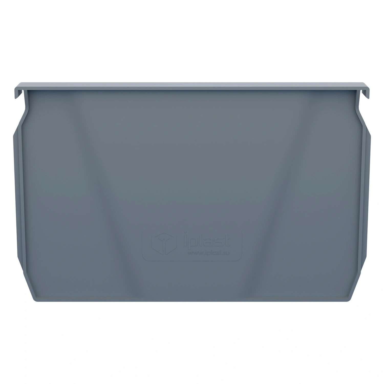 Разделительная перегородка поперечная 218х140 мм iPlast светло-серая для складских лотков LS 12.414, 12.405