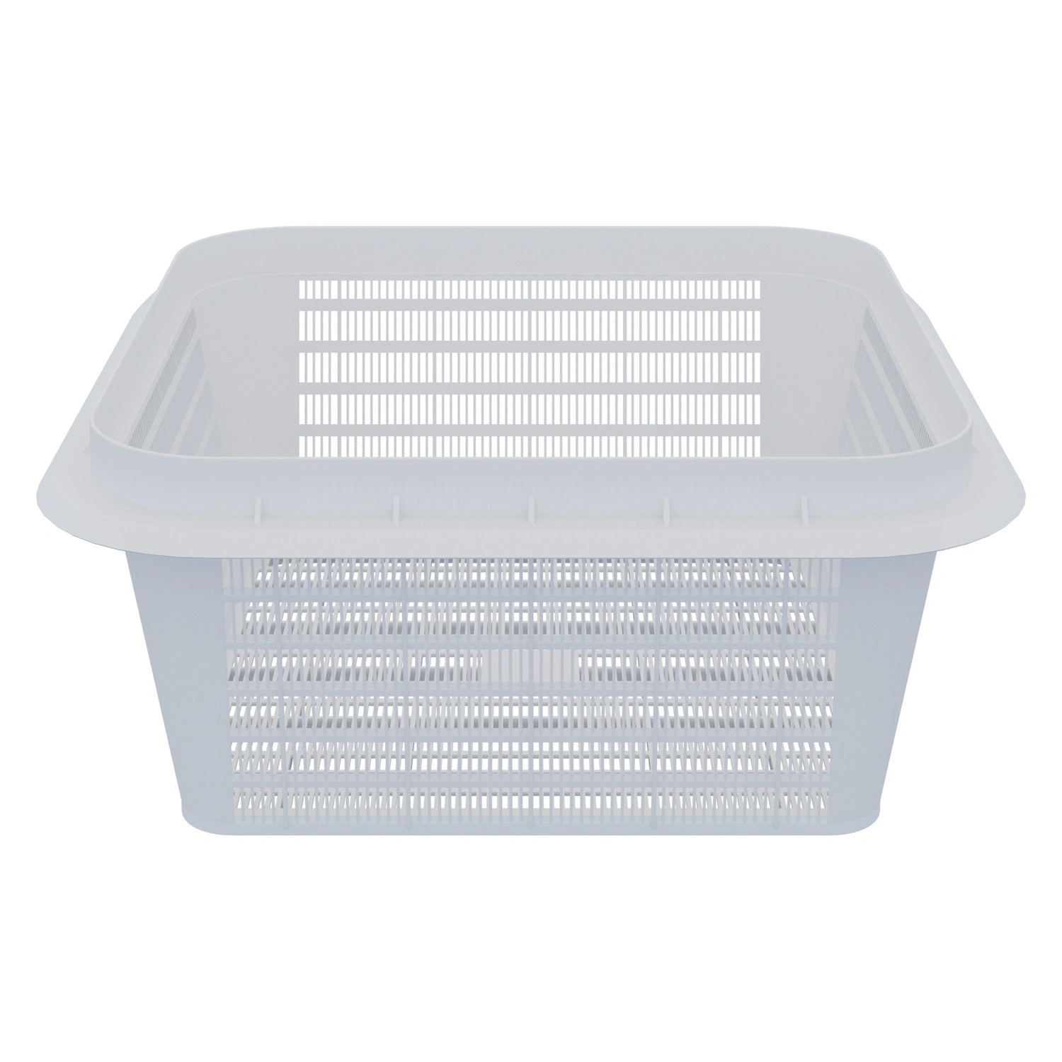Контейнер сетчатый 348x348x145 мм iPlast белый для куботейнера