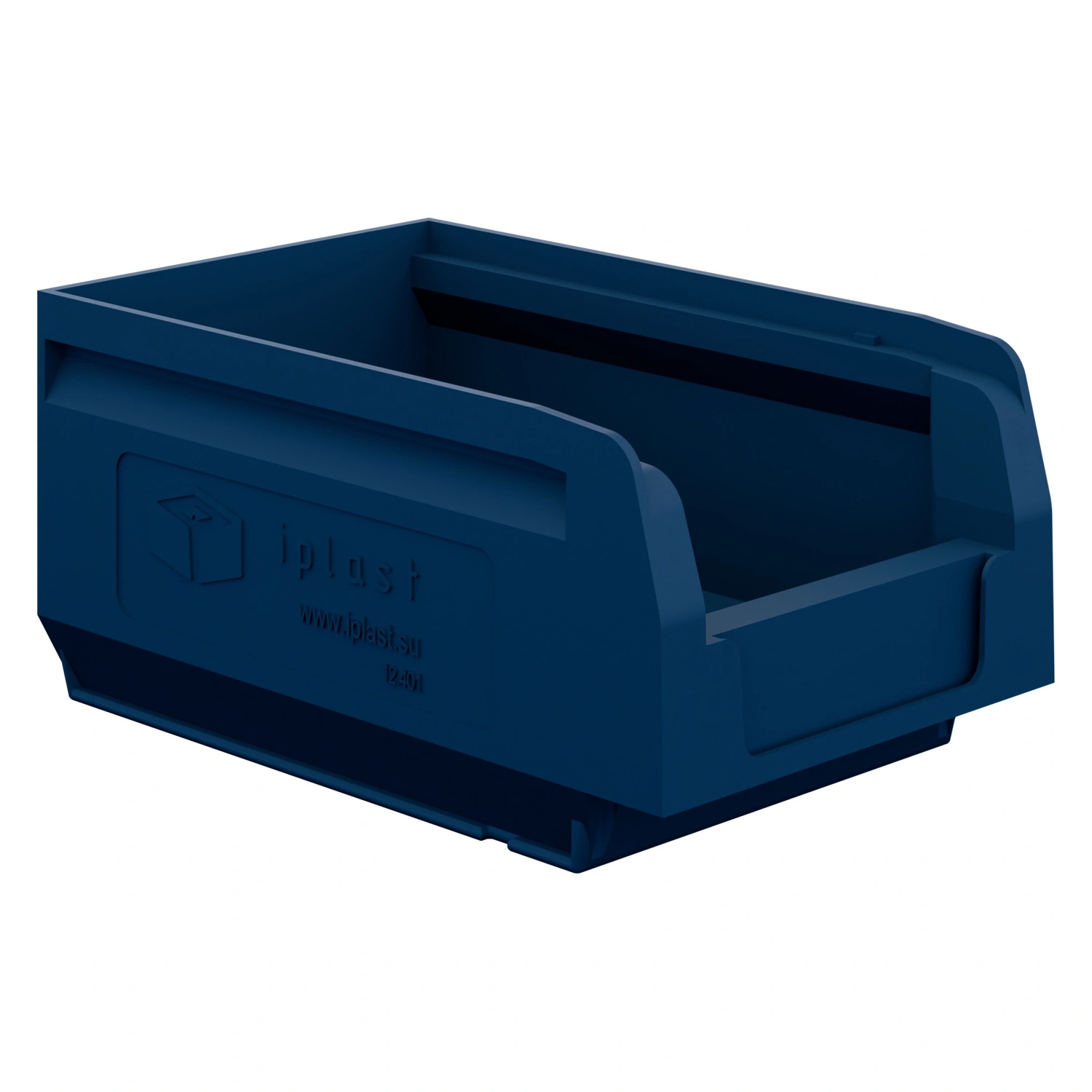 Складской лоток Logic Store 165х100х75 мм iPlast синий индиго