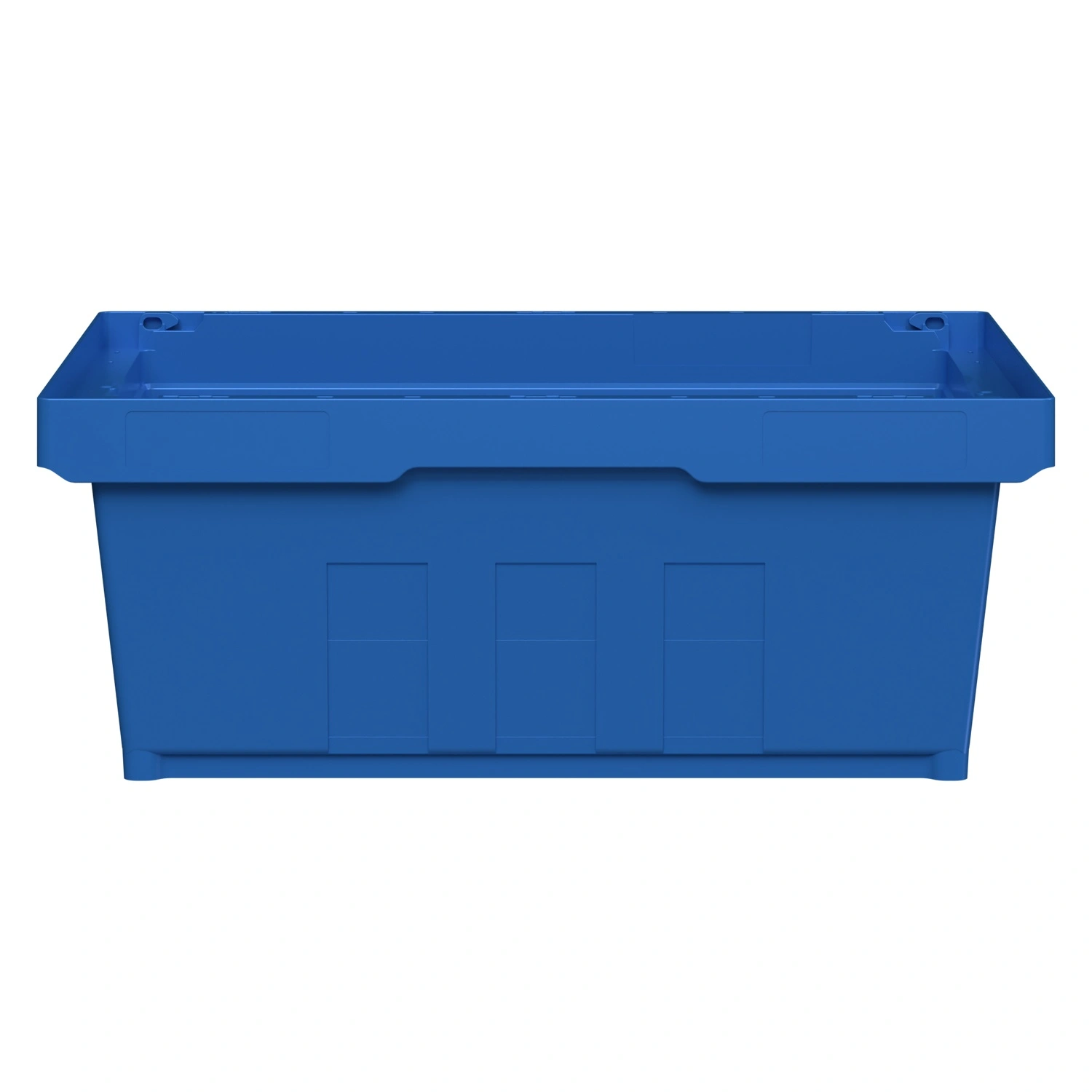 Вкладываемый контейнер INSTORE KVR-6422 600x400x235 мм iPlast голубой с усиленным дном
