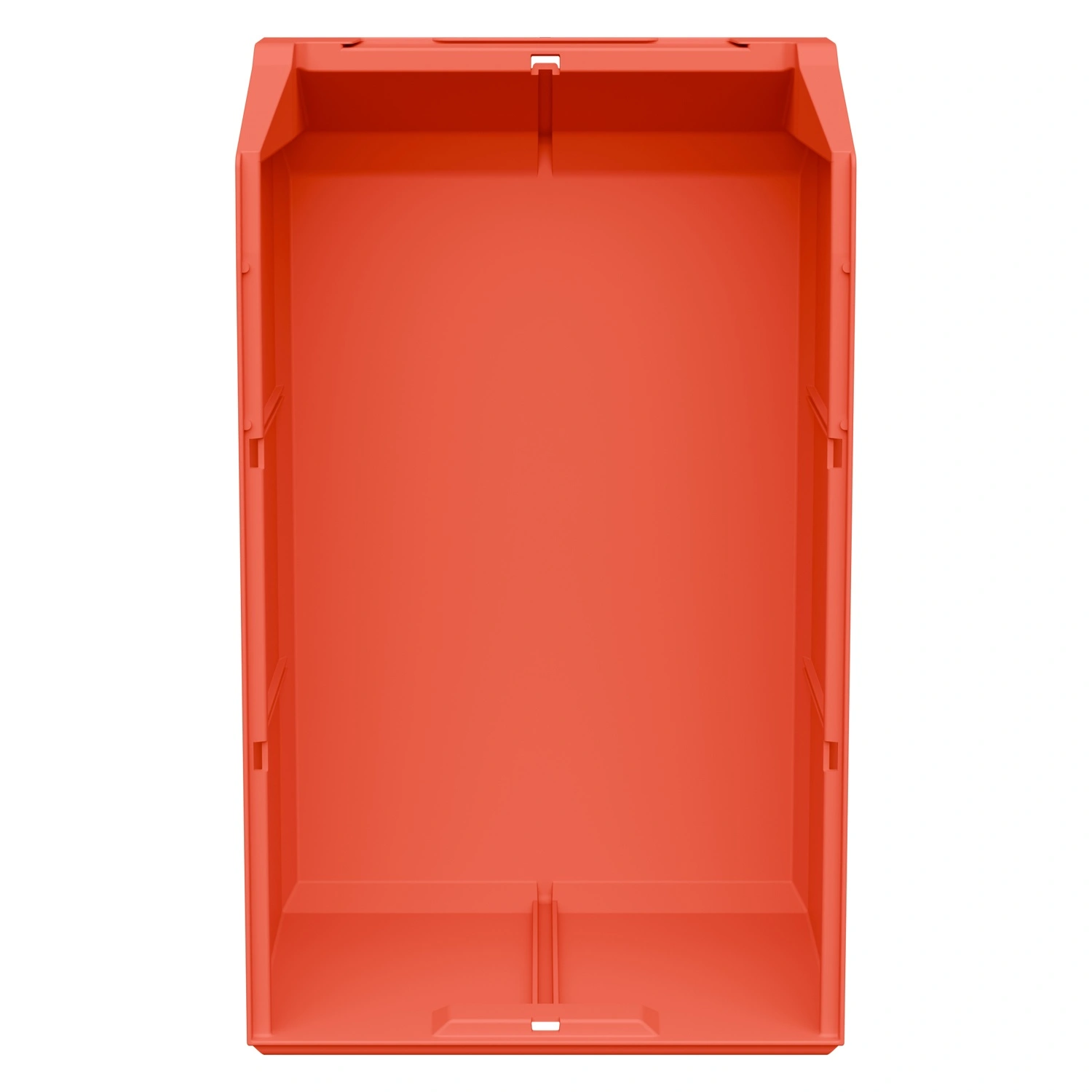 Складской лоток Logic Store 500х300х250 мм iPlast красный с отверстиями для перегородок N1 (12.407.1)