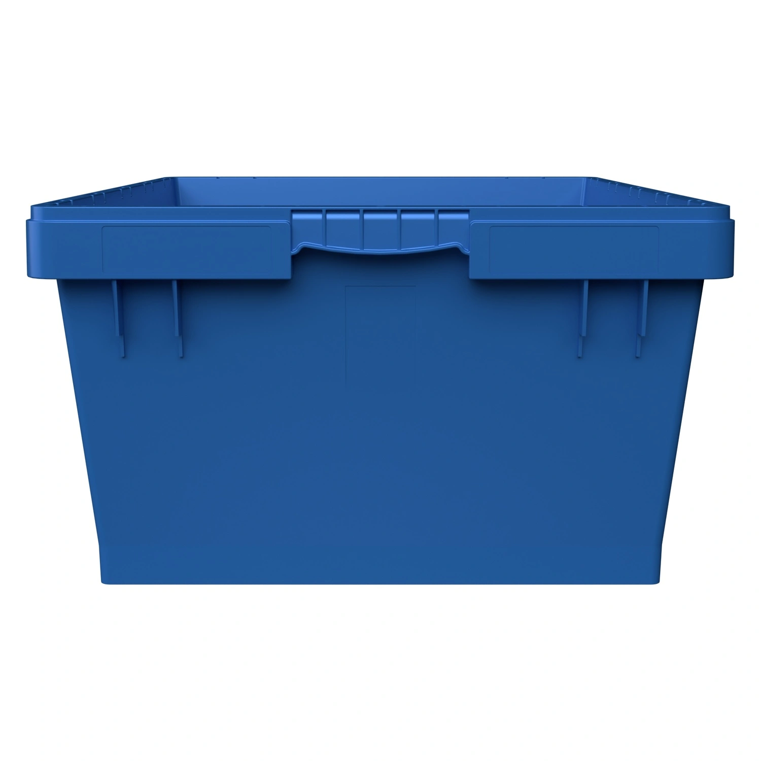 Вкладываемый контейнер INSTORE KVR-8634.1 800х600х340 мм iPlast голубой с усиленным дном и штабельным упором Вкладываемый контейнер INSTORE KVR-8634.1 800х600х340 мм iPlast голубой с усиленным дном и штабельным упором