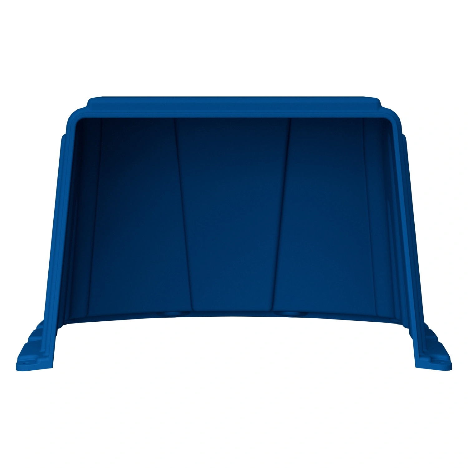 Капюшон 460х355х285 мм iPlast синий для мусорных контейнеров