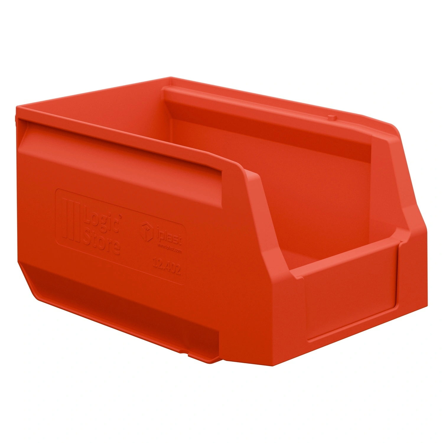Складской лоток Logic Store 250х150х130 мм iPlast красный N1 (12.402.1)