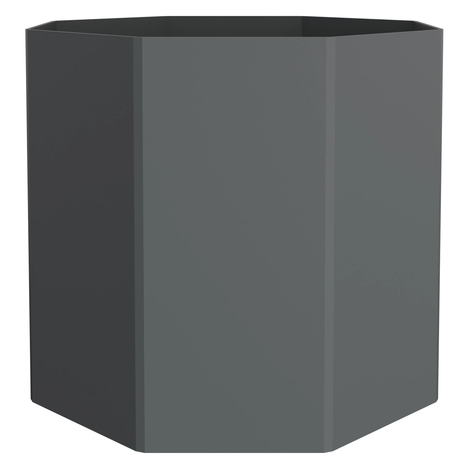 Стенка контейнера Diamond 1110х1110х840 мм iPlast PolyBox серая Октабин