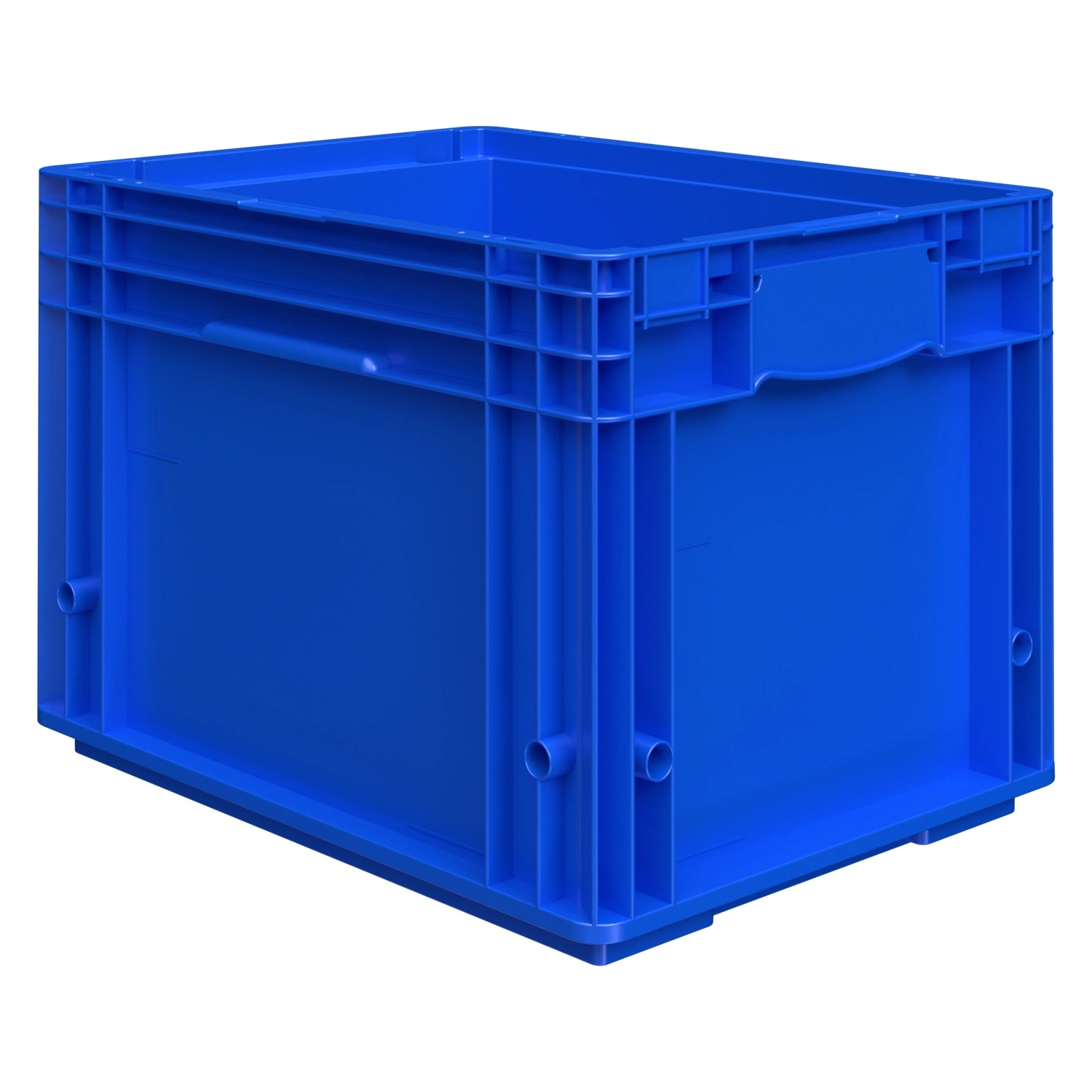 Ящик RL-KLT 4280 396x297x280 мм iPlast голубой c дренажными отверстиями в дне