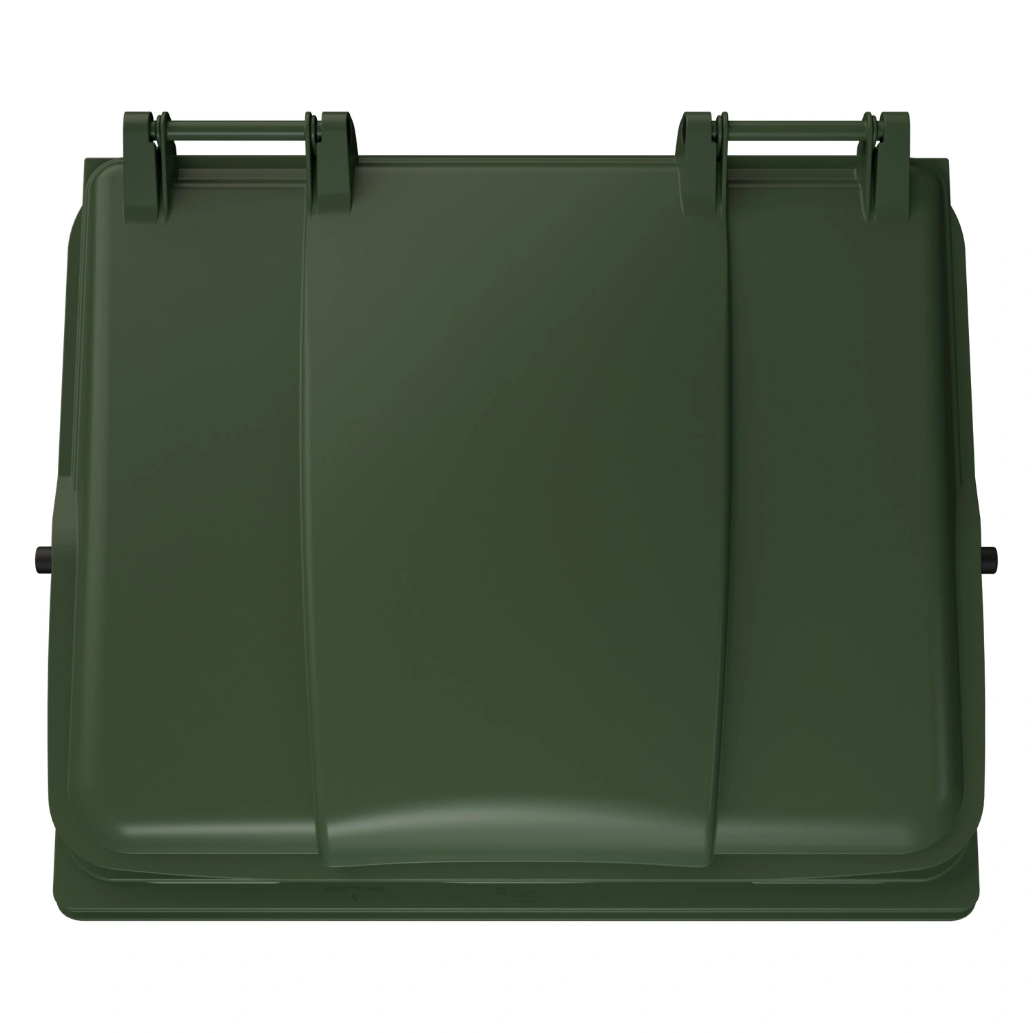 Мусорный контейнер 1100 л iPlast зелёный 4-колёсный с зелёной крышкой N2 (20.807.2) Мусорный контейнер 1100 л iPlast зелёный 4-колёсный с зелёной крышкой N2 (20.807.2)