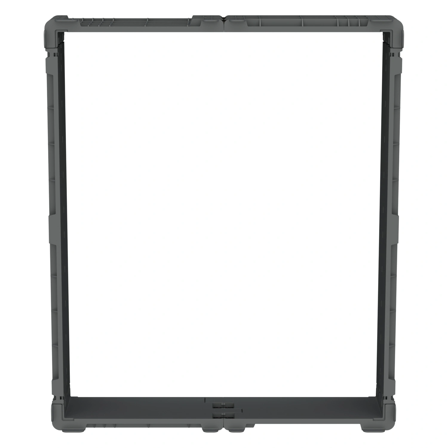 Паллетный борт 1200х1000х200 мм iPlast серый