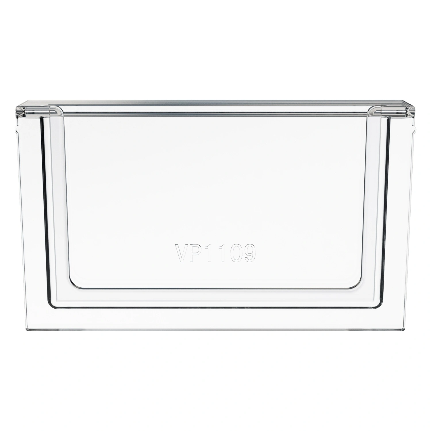 Перегородка фронтальная VP-1109 iPlast прозрачная для полочных контейнеров SK 3109, 4109, 5109, 6109
