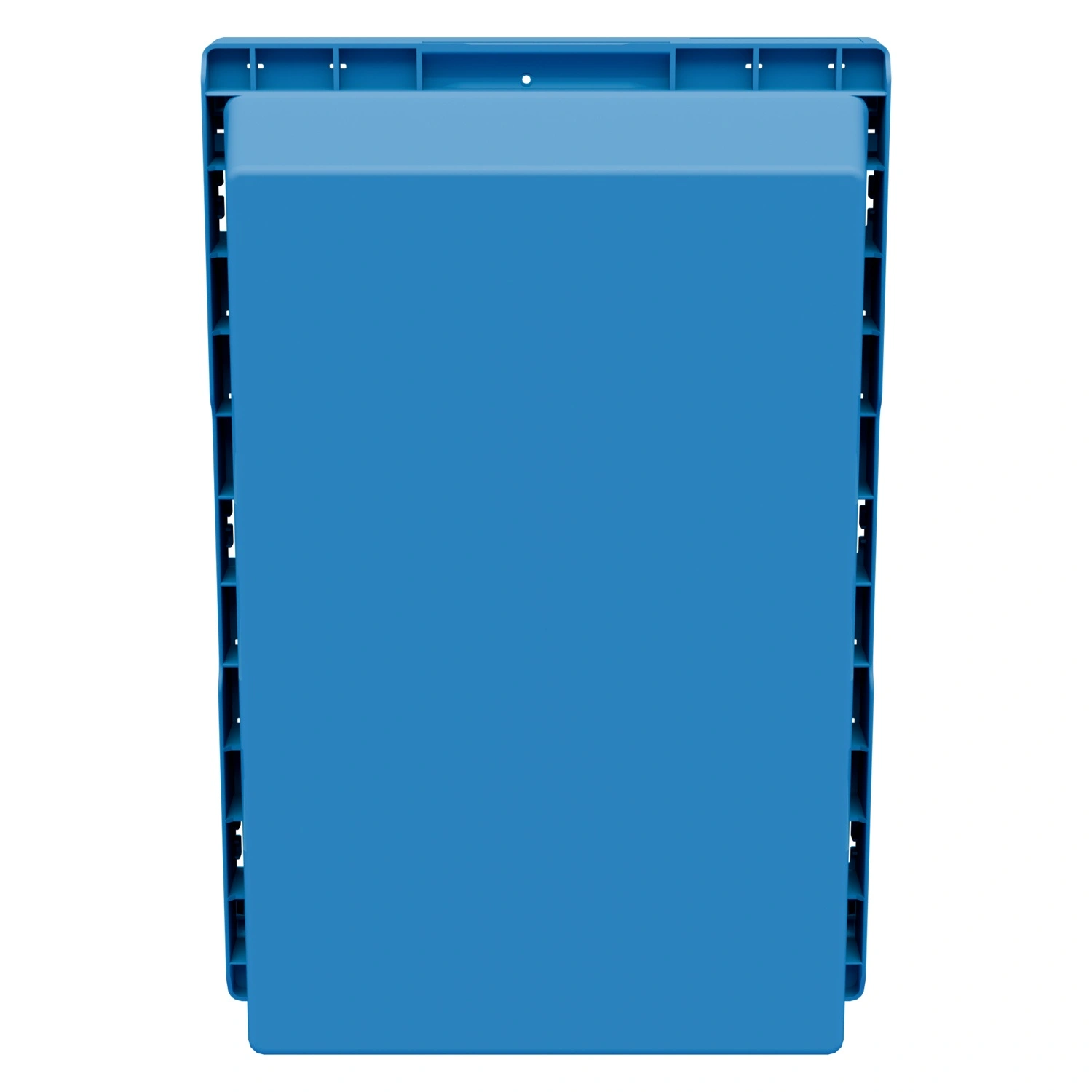 Вкладываемый контейнер INSTORE KV-6422 600x400x220 мм iPlast голубой со сплошным дном