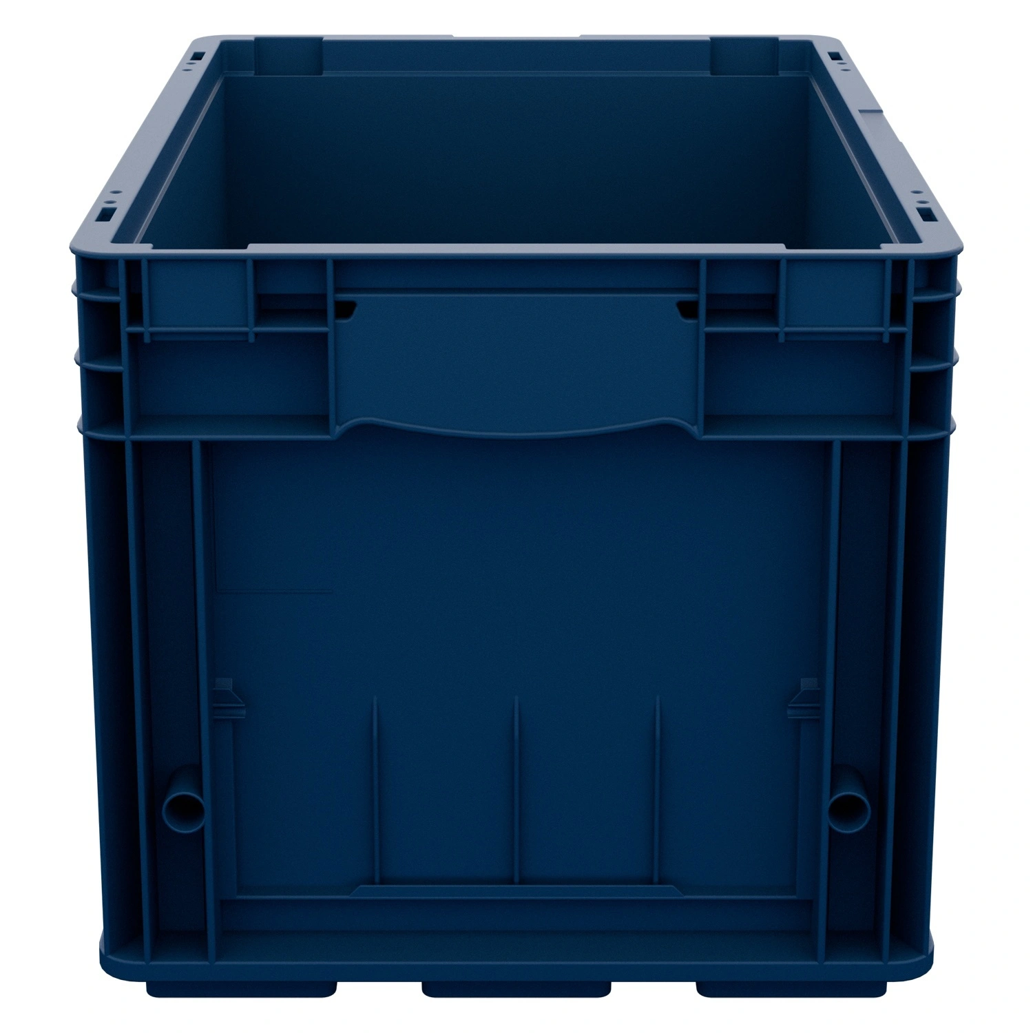Ящик R-KLT 4329 396х297х280 мм iPlast синий индиго с усиленным дном