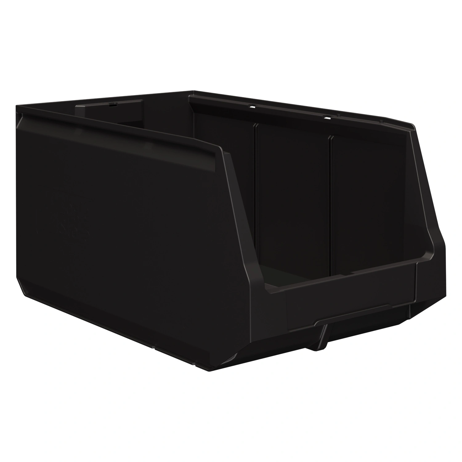 Складской лоток Logic Store 500х300х250 мм iPlast чёрный ЭКО с отверстиями для перегородок N1 (12.407.1) Складской лоток Logic Store 500х300х250 мм iPlast чёрный ЭКО с отверстиями для перегородок N1 (12.407.1)