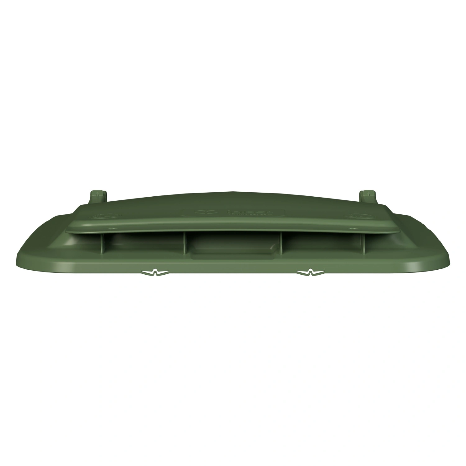 Крышка для мусорного контейнера 240 л (Light) iPlast зелёная