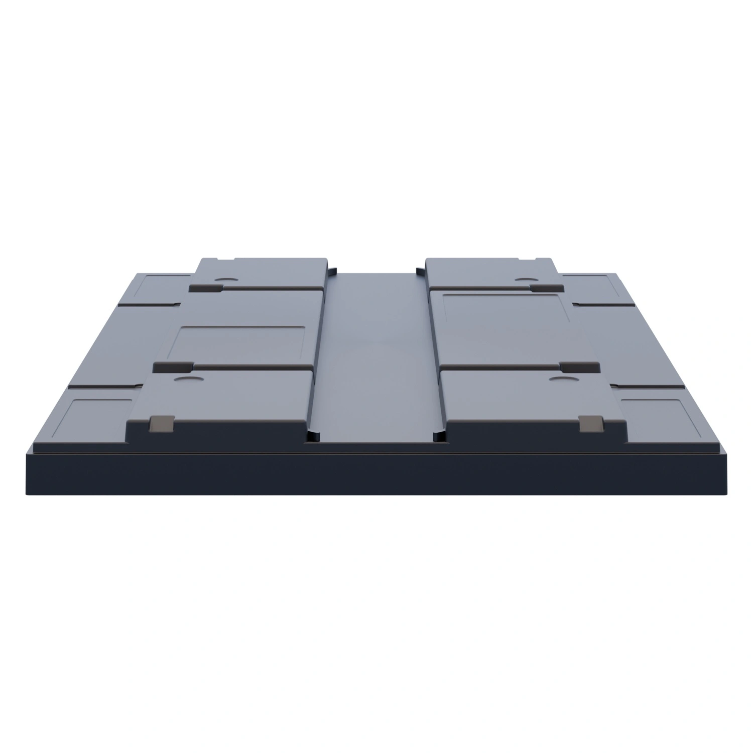 Крышка пластиковая BL 1200х800х50 мм iPlast чёрная N1 (05.016.1)