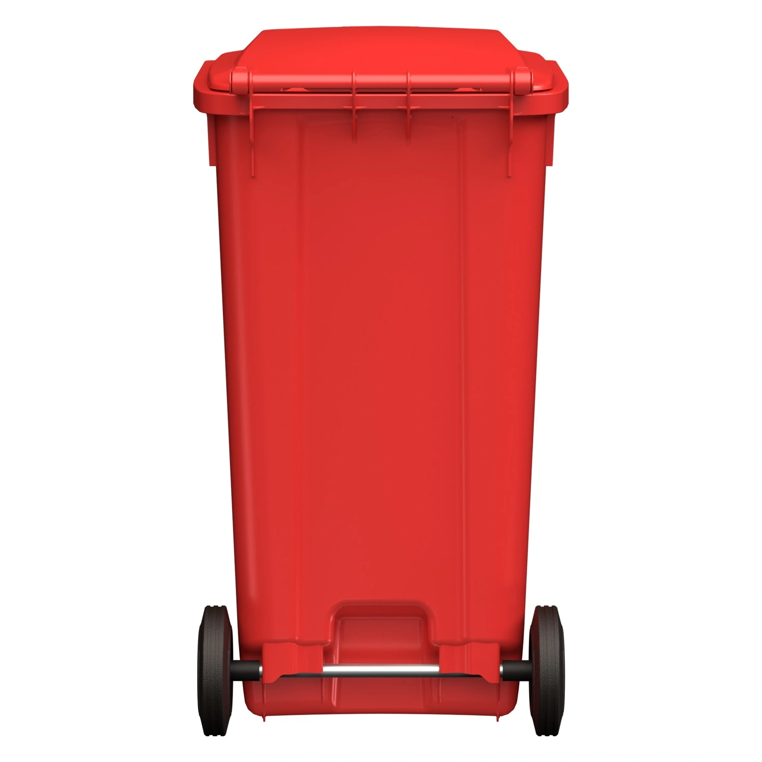 Мусорный контейнер 240 л iPlast красный 2-колёсный (д. 200 мм) с красной крышкой NEW (20.808) Мусорный контейнер 240 л iPlast красный 2-колёсный (д. 200 мм) с красной крышкой NEW (20.808)