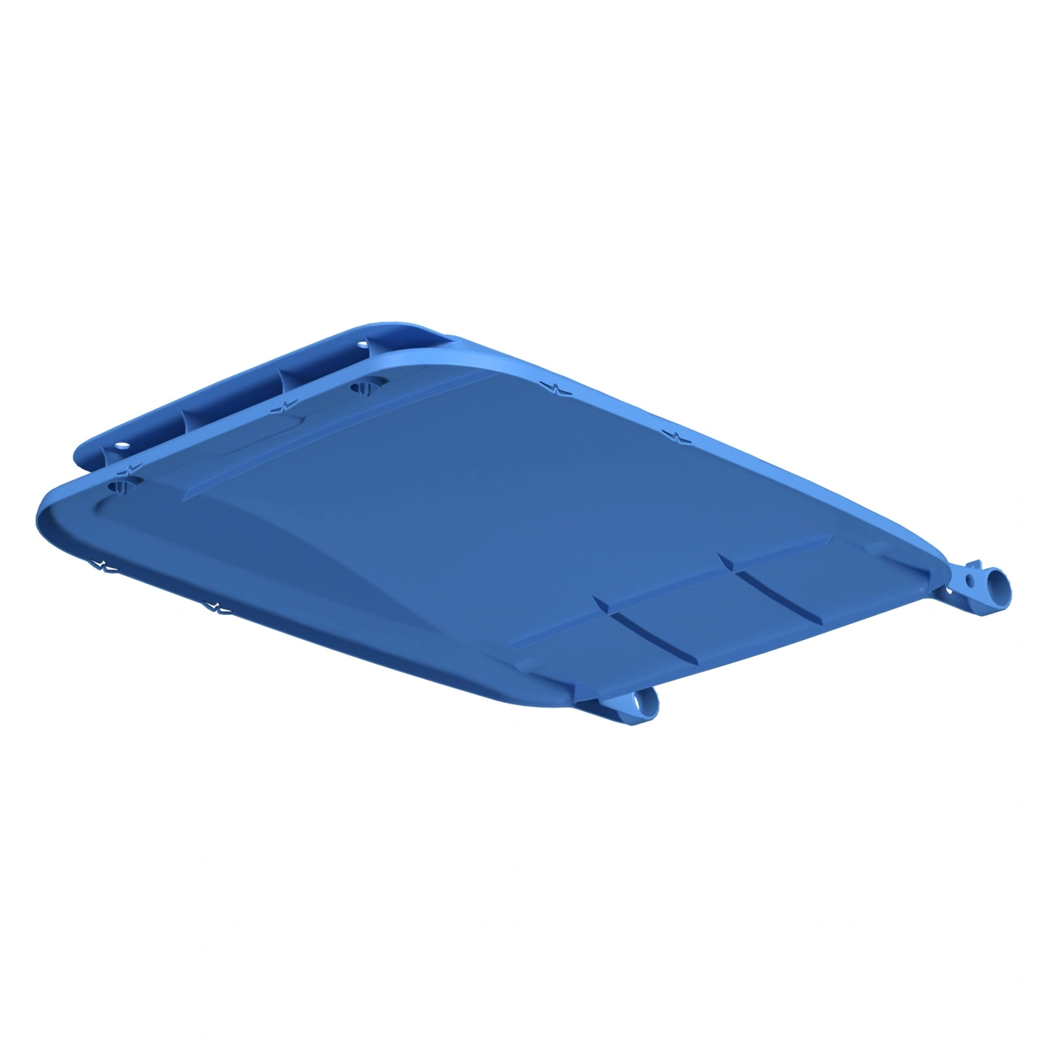 Крышка для мусорного контейнера 240 л (Light) iPlast тёмно-голубая Крышка для мусорного контейнера 240 л (Light) iPlast тёмно-голубая