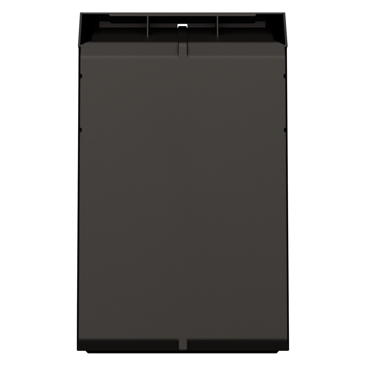 Складской лоток Logic Store 500х300х200 мм iPlast чёрный ЭКО с отверстиями для перегородок N1 (12.406.1)