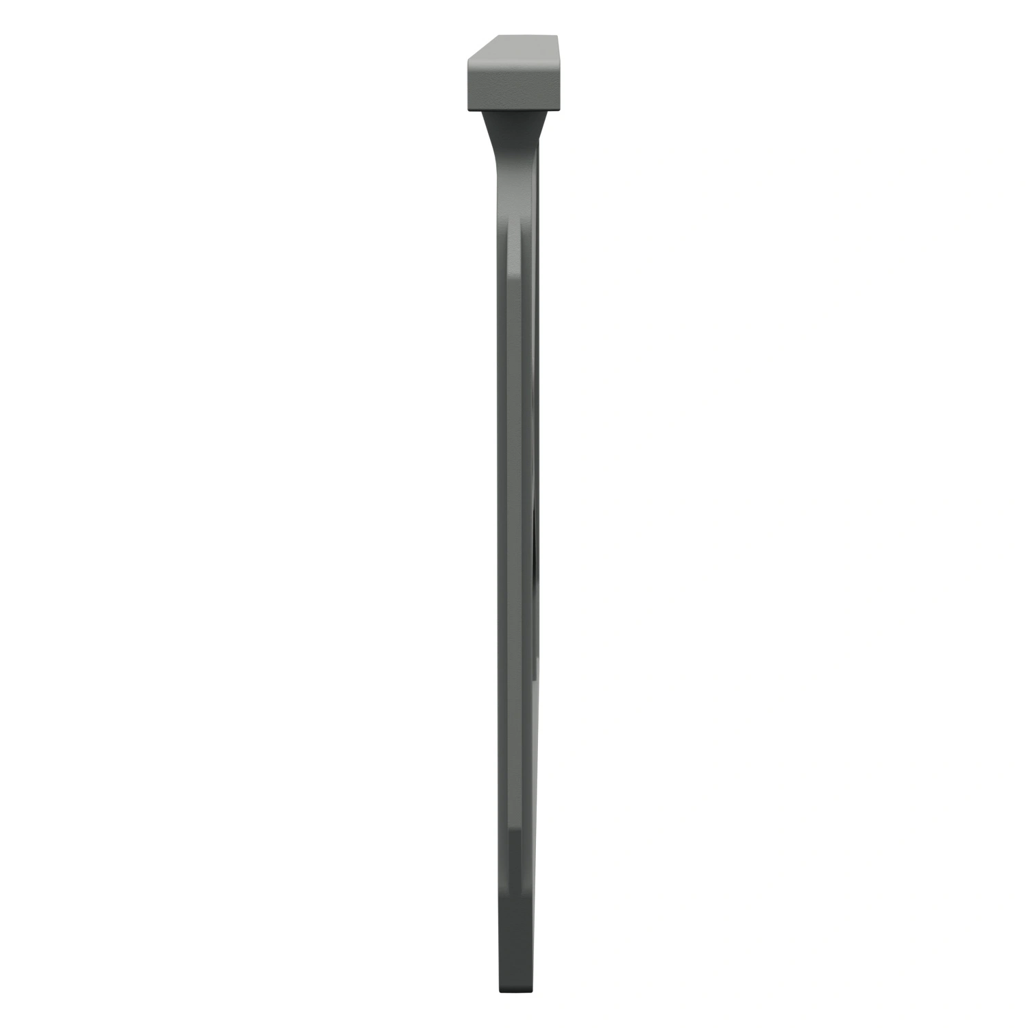 Разделительная перегородка поперечная 220х140 мм iPlast светло-серая для складских лотков LS 12.414, 12.405