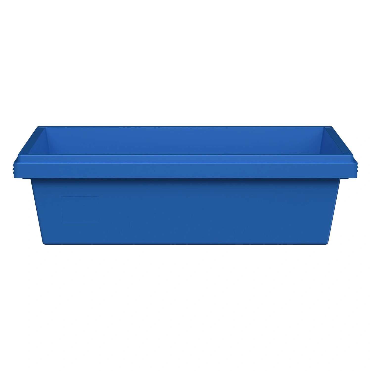 Вкладываемый контейнер INSTORE KV-6416 600x400x165 мм iPlast голубой со сплошным дном Вкладываемый контейнер INSTORE KV-6416 600x400x165 мм iPlast голубой со сплошным дном