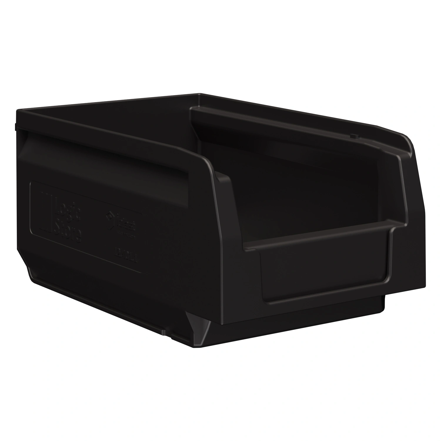 Складской лоток Logic Store 165х100х75 мм iPlast чёрный ЭКО N1 (12.401.1)